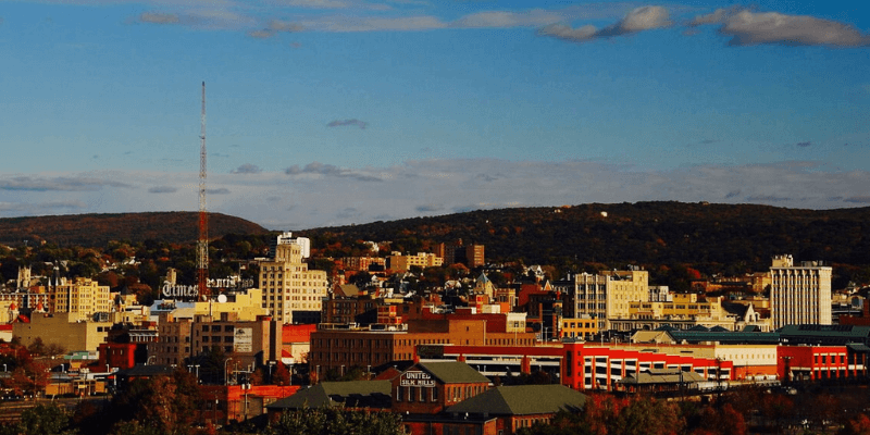 Scranton: The Biggest City in Lackawanna County