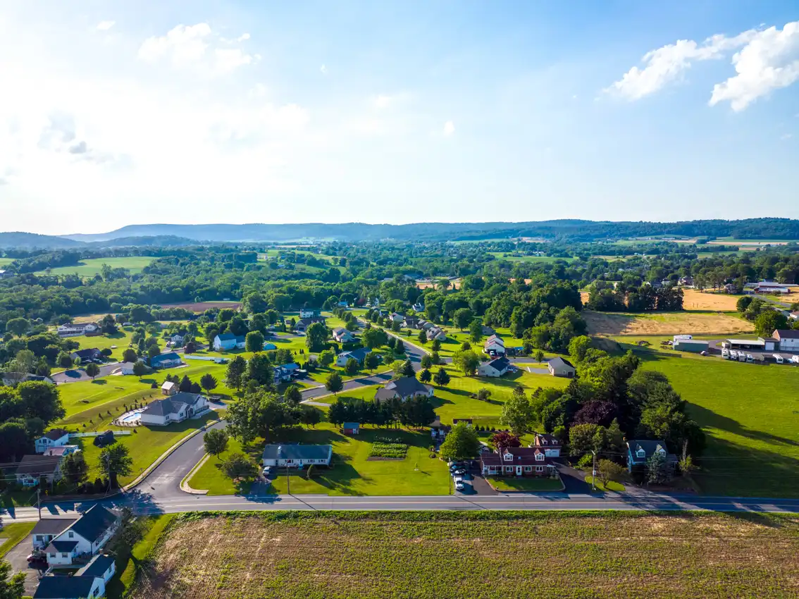 Scenery view of Plains, PA