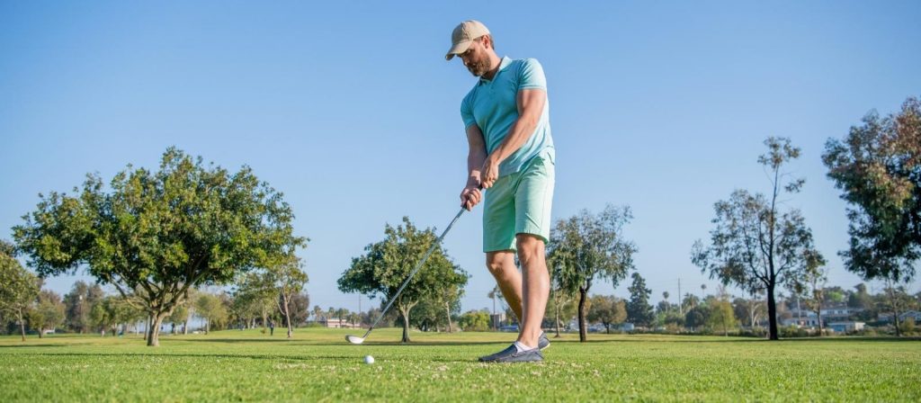 golfing in lake harmony