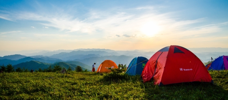 camping in Delaware water gap